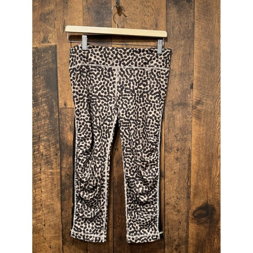 Lululemon Ace Spot Dotti Dash Crops 21” Size 6